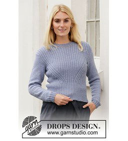 Damestrui gemaakt van Drops Baby Merino