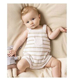 Baby kruippakje gemaakt van Phildar Phil Love Coton