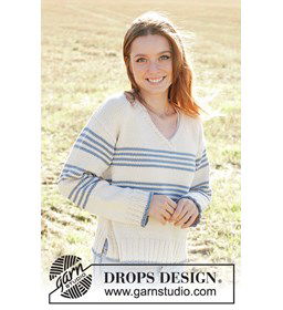 Franse Haven Trui gemaakt van Drops Paris