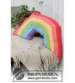 kussen Rainbow Arch Cushion gemaakt van Drops Paris