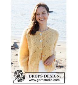 Damesvest gemaakt van Drops Melody