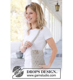 village Stroll Bag gemaakt van Drops Bomull lin