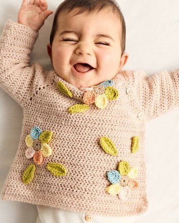 luiertruitje met bloemen