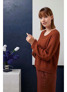 Damestrui Linda met wijde halsboord