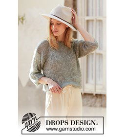 Damestrui gemaakt van Drops Brushed Alpaca Silk