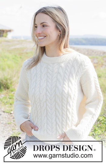 damestrui met kabelpatroon Braided Thoughts Sweater