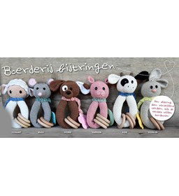 Bijtring hond gemaakt van Babyartikelen en speelgoed maken