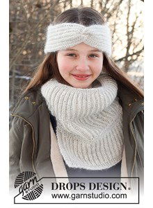 Kinder hoofdband en halswarmer