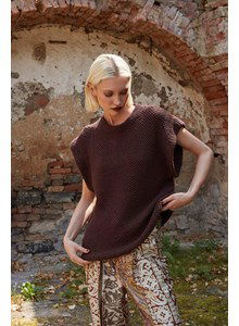 Damesshirt in honingraatpatroon True Champion