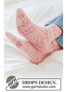 Gebreide wollen sokken met diagonale hiel | Maat 35-43