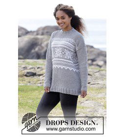 Trui gemaakt van Drops Nepal