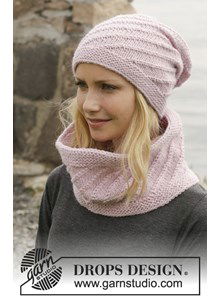 Gebreide muts en halswarmer