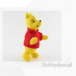 Beer gemaakt van kraaltjes klein - rocailles - beads