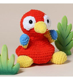 Kroeltje Ara Anne gemaakt van Scheepjes Little Darling