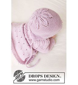 Babymuts gemaakt van Drops Baby Merino