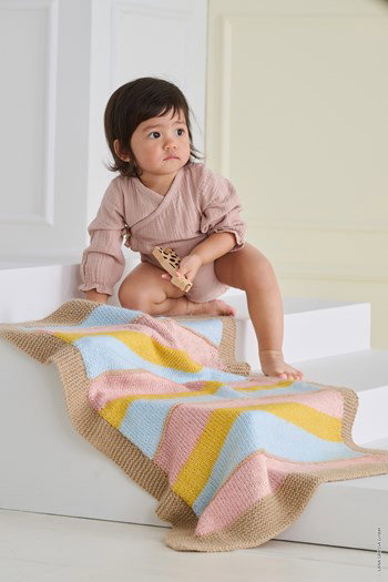 Gestreepte deken Summer Softness