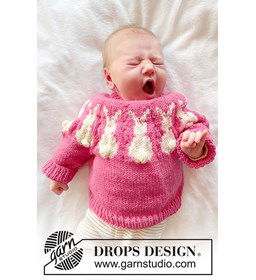 Bunny Bloom Trui gemaakt van Drops Daisy