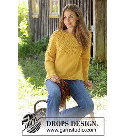 Dames trui gemaakt van Breinaalden zonder knop