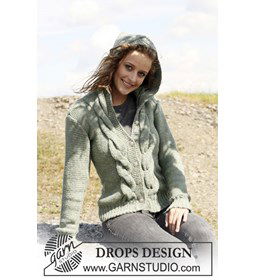 Vest gemaakt van Drops Alpaca