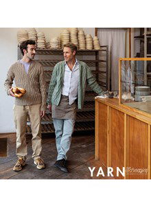 Herenvest in langwerpig honingraat patroon