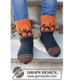 Spookachtige Zonsondergang Sokken gemaakt van Drops Karisma