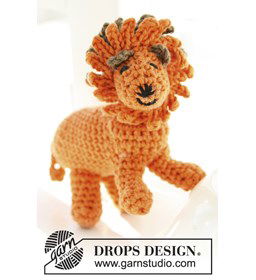 Leeuw gemaakt van Drops Safran