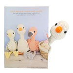 Haakpatroon Gerrit Gans, Marnix Meeuw en Fleur Flamingo