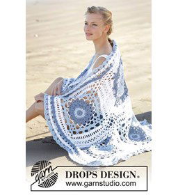 Deken gemaakt van Drops Paris