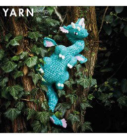 Knuffel draak gemaakt van Scheepjes Scrumptious