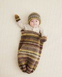 Breipatroon Winterse set voor baby
