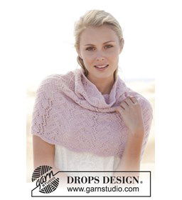 Halswarmer gemaakt van Drops Alpaca