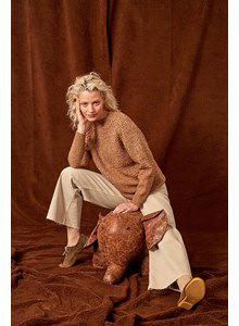 Damestrui in verrassend lijnen patroon