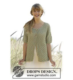 Vest gemaakt van Drops Merino extra fine