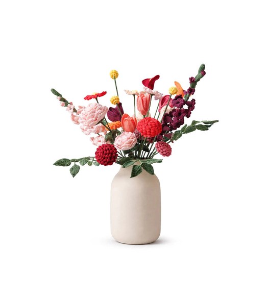 Haakpatroon bloemen boeket