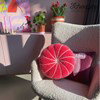 Snowdrift Cushion gemaakt van Scheepjes Snowfall
