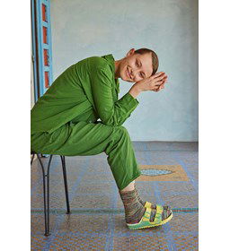 Sokken gemaakt van Breinaalden zonder knop