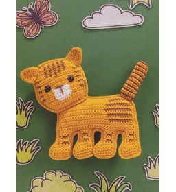 Tim de Tijger gemaakt van Scheepjes Catona 50 - 100 gram