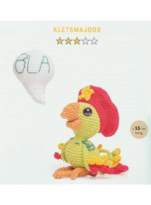 Knuffel piraten papagaai