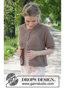 Damesvest met driekwart mouwen.