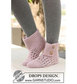 Sloffen gemaakt van knopen