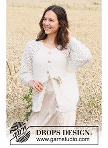 Vest met kantpatroon