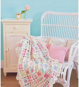 Bloemendeken gemaakt van Durable Coral