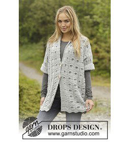 Vest gemaakt van knopen