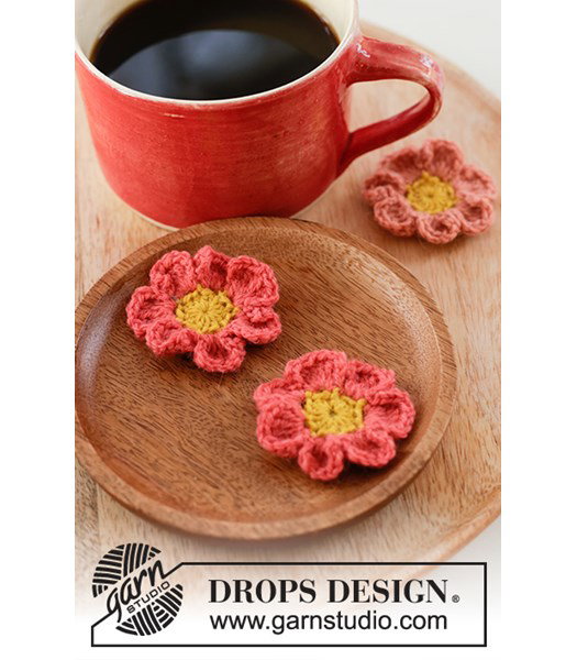 Haakpatroon gehaakte bloemen Spring Daisies