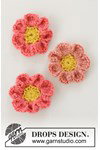Haakpatroon gehaakte bloemen Spring Daisies van andere kant