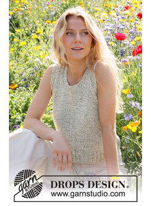 Damestopje met ronde hals