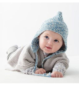 Muts voor baby gemaakt van Phildar Phil merinos 3,5