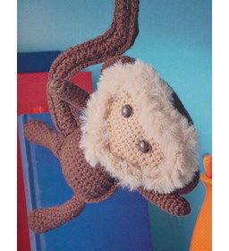 Knuffelaap FRIENDS gemaakt van Drops Karisma