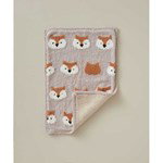 Breipatroon Babydeken met vosjes