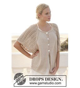 Vest gemaakt van Drops Muskat